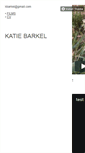 Mobile Screenshot of katiebarkel.com